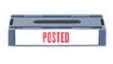 Xstamper Stock Cartridge, POSTED