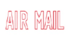Xstamper Title Stamp -One-Color 1001 - AIR MAIL